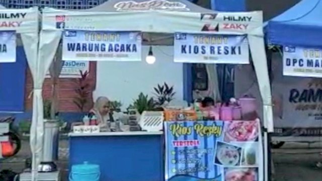 Pasar Ramadhan Partai NasDem Makassar.