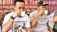 Jambore Penyuluh Pertanian, Gubernur Andi Sudirman Bersama Warga Serentak Seruput 1000 Gelas Kopi
