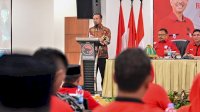 Gubernur Andi Sudirman Beri Sambutan pada Rakor Tiga Pilar PDIP Sulsel