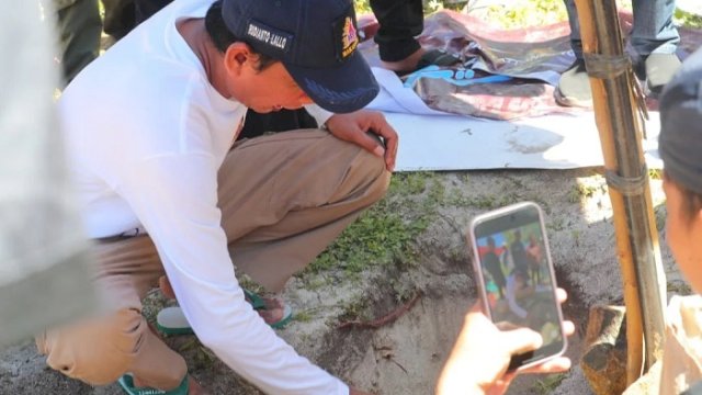 Ketua DPRD Makassar Letakkan Batu Pertama Pembangunan Masjid Nurul Jazirah Langkai