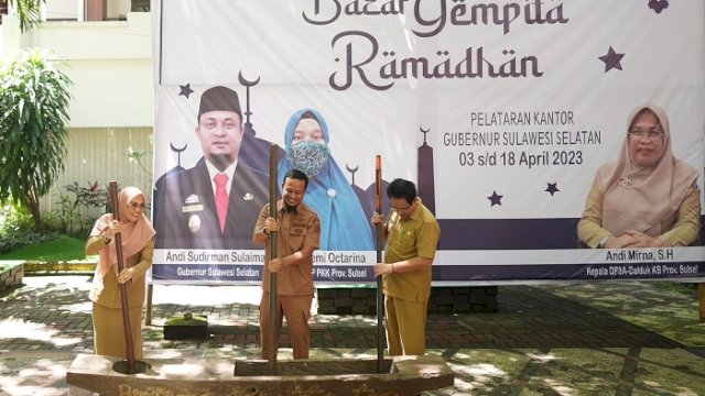 Diikuti 57 Tenant, Gubernur Sulsel Buka Bazar Gempita Ramadhan