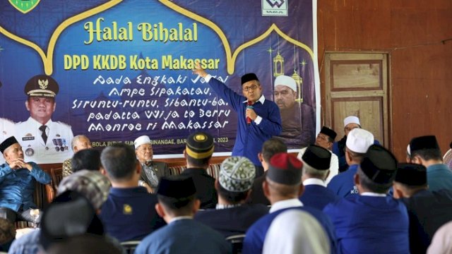 Hadiri Halal Bi Halal KKDB di Barru, Danny Pomanto Ajak Warga Ikuti Program Jagai Anakta&rsquo;