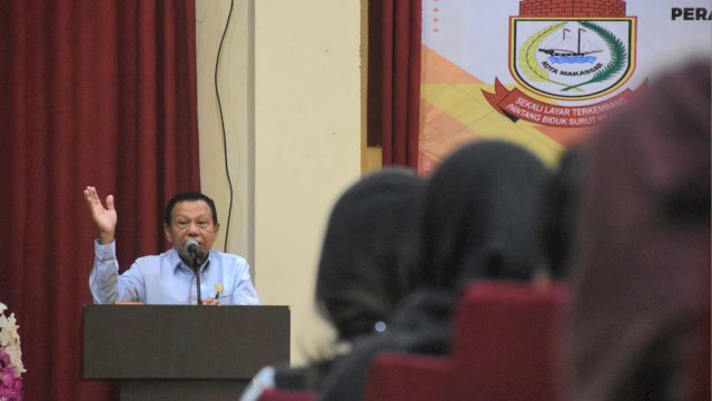 Anggota DPRD Makassar, HM Yunus sosialisasikan Perda Kepemudaan, di Hotel Marina Makassar, Jl Andalas, Rabu (31/5/2023).