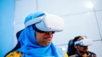 Diskominfo Uji Coba Meeting Lewat VR, Wujudkan Konsep Makassar Kota Metaverse