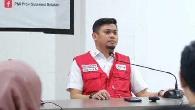 Ketua Palang Merah Indonesia (PMI) Sulsel Adnan Puirchta Ichsan. ()