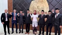 Tujuh Komisioner KPU Sulsel Resmi Dilantik, Hasbullah Jadi Ketua
