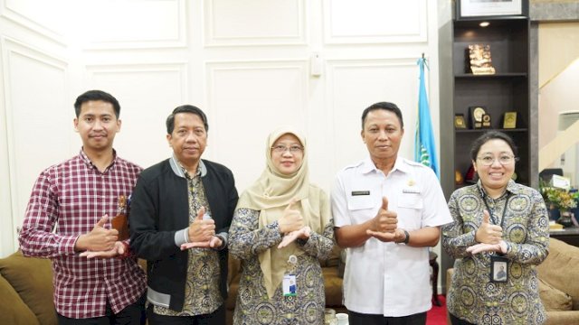 PJ Sekda Andi Darmawan Terima Silaturahmi Pejabat Baru BPJS Kesehatan Wilayah IX, Bahas UHC
