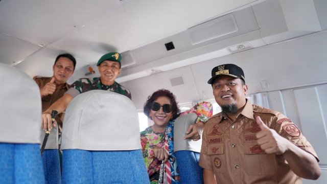 Gubernur Sulsel Beri Stimulus Kebijakan Subsidi Penerbangan, Susi Pudjiastuti: Sangat Responsif