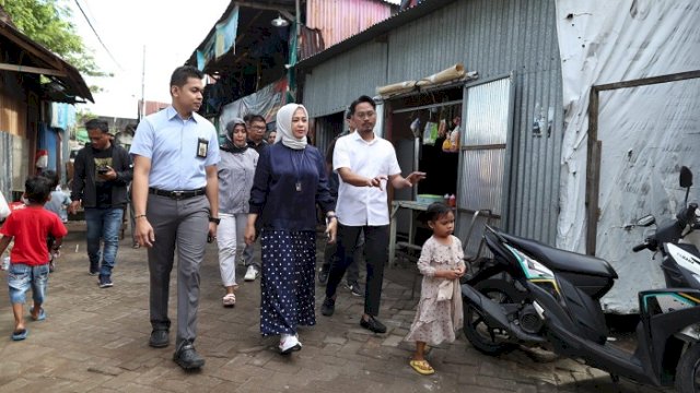 Wawali Kunjungi Kawasan Bantaran Sungai Tallo, Ini yang Banyak Dikeluhkan Warga