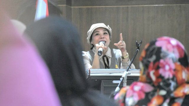 Anggota DPRD Makassar, Nunung Dasniar.