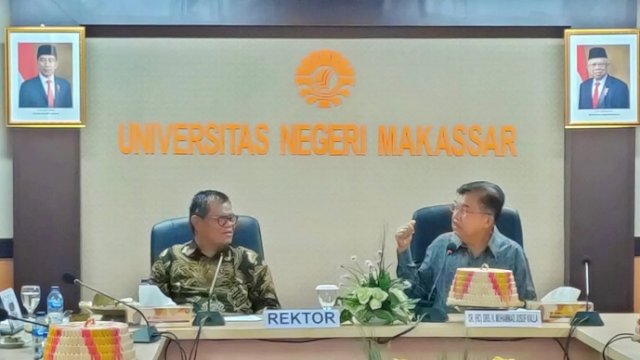 JK Hadir di UNM, Paparkan Sukses Dalam Kewirausahaan