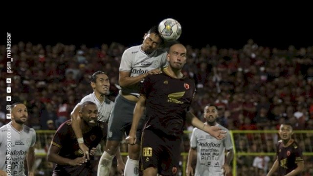 Laga antara PSM Makassar vs Bali United di leg kedua playoff Liga Champions Asia, Sabtu (10/6/2023). Bali United berhasil memenangkan pertandingan lewat adu penalti dengan skor 5-4. (@PSM_Makassar)