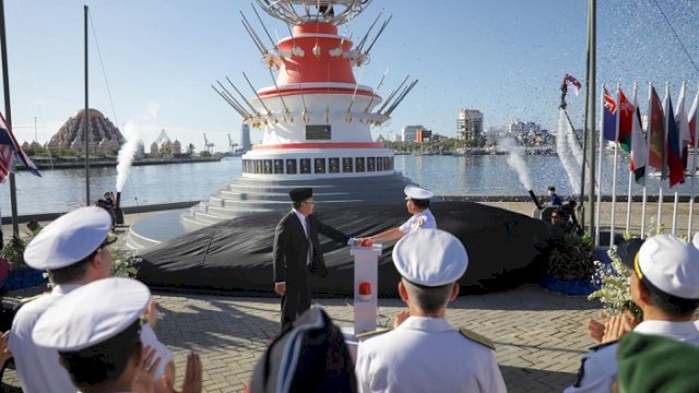 KSAL Resmikan Monumen MNEK di Kawasan CPI, Didesain oleh Danny Pomanto