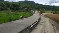 Pemprov Sulsel Lanjutkan Penanganan Ruas Minasatene di Pangkep, Progres Pengecoran Beton