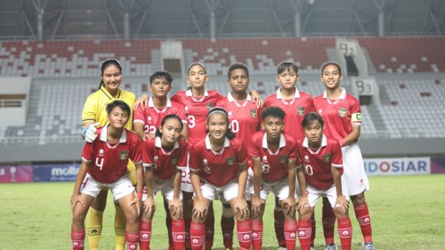 Timnas U-19 Wanita Indonesia. (PSSI)