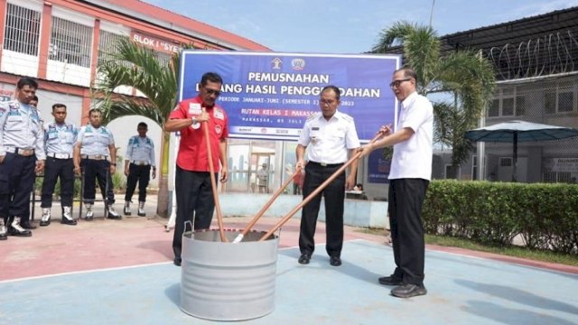 Hari Anti Narkotika Internasional, Pemkot Makassar-BNN dan Kemenkumham Nyatakan Perang Atas Narkoba