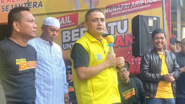 Ketua Golkar Makassar, Munafri Arifuddin.
