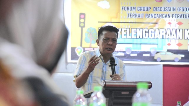 Anggota DPRD Makassar, Abdul Wahab Tahir menggelar Focus Grup Discussion (FGD) Ranperda Kota Layak Anak, di Hotel Royal Bay, Jl Sultan Hasanuddin, Rabu (26/7/2023).