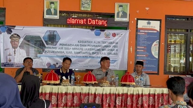 Prioritas Gubernur Sulsel, Kawasan Pesisir di Bantaeng Nikmati Fasilitas Teknologi Arsinum