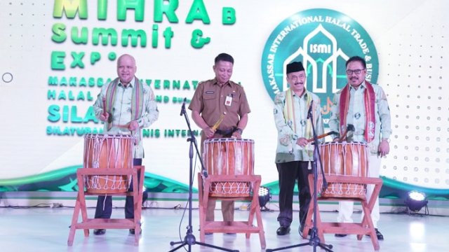 Pj Sekda Sulsel Buka Mihrab Summit dan Expo ISMI 2023