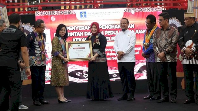 Aktif Bangun Kekayaan Intelektual, Makassar Raih Penghargaan dari Kemenkumham RI