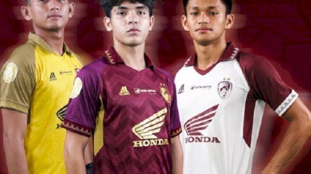 PSM Makassar resmi melaunching jersey baru musim 2023/2024. (PSM)