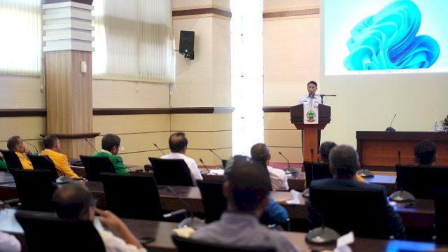 Sekda Sulsel Buka Rakor Kamtibmas, Ini yang Dibahas