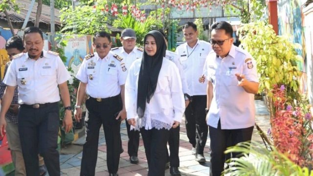 Jelang APEKSI di Makassar, Fatmawati Rusdi Tinjau Kesiapan 5 Lorong Wisata