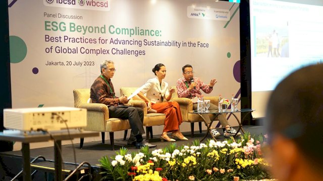 PT Vale Salah satu pembicara "ESG Beyond Compliance: Best Practices of Advancing Sustainability in the Face of Global Complex Challenges"