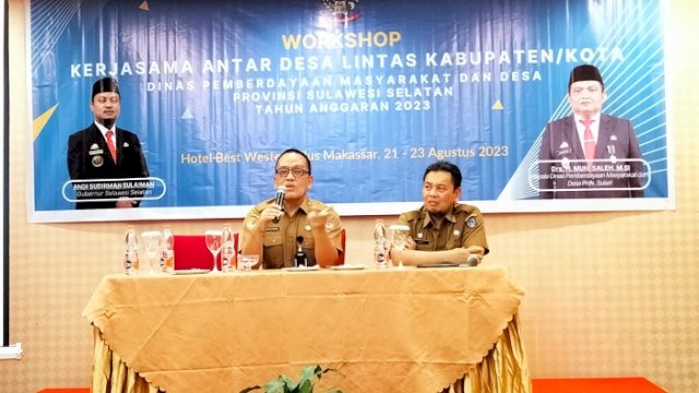Dinas PMD Sulsel Gelar Workshop Kerjasama Desa Lintas Kabupaten/Kota