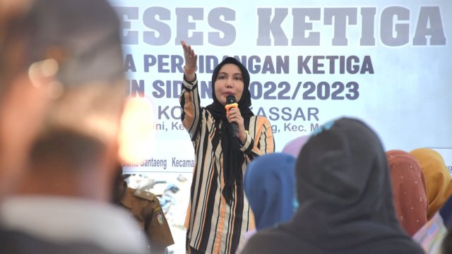 Anggota DPRD Makassar, Rezki serap aspirasi Warga Kelurahan Banta-bantaeng, Kecamatan Rappocini, Selasa (1/8/2023).