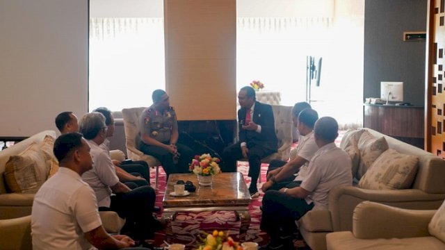 Gubernur Andi Sudirman Terima Kunjungan Kepala BNNP Sulsel yang Baru