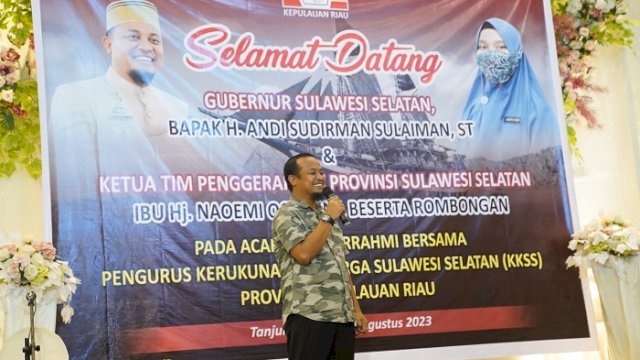 Gubernur Andi Sudirman Silaturahmi dengan BPW KKSS Kepri di Tanjung Pinang