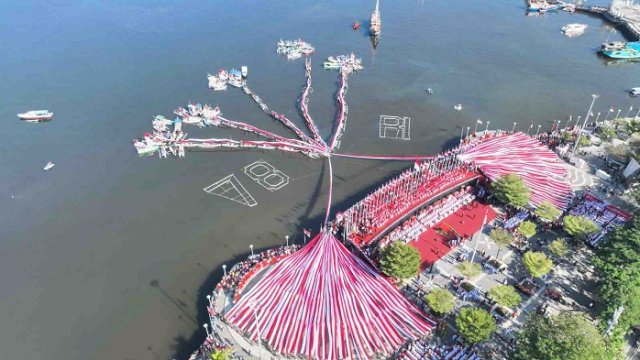 Walikota Makassar Ungkap Makna Bunga Rampai di Upacara Peringatan HUT RI ke-78