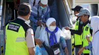 Alhamdulillah, Kloter Terakhir Jamaah Haji Debarkasi Makassar Tiba di Bandara Sultan Hasanuddin