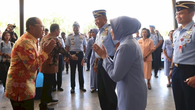 Walikota Dampingi KASAU-Danlanud Resmikan Baseops Baru Lanud Sultan Hasanuddin