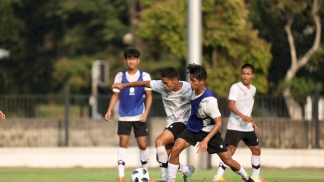 Pemain Timnas U-17 Indonesia akan melawan Korsel pada 30 Agustus mendatang. (PSSI)