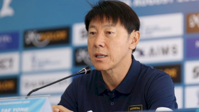 Pelatih kepala Timnas U-23 Indonesia Shin Tae-yong. (PSSI)