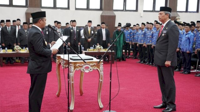 Andi Muhammad Arsjad Resmi Menjabat sebagai Pj Sekda Sulsel