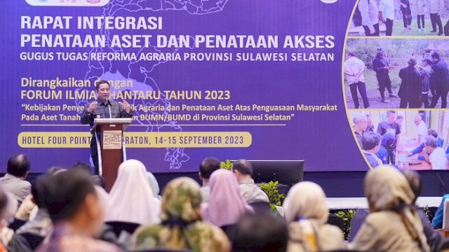 Pj Gubernur Sulsel Dorong GTRA Optimalkan Penataan Aset