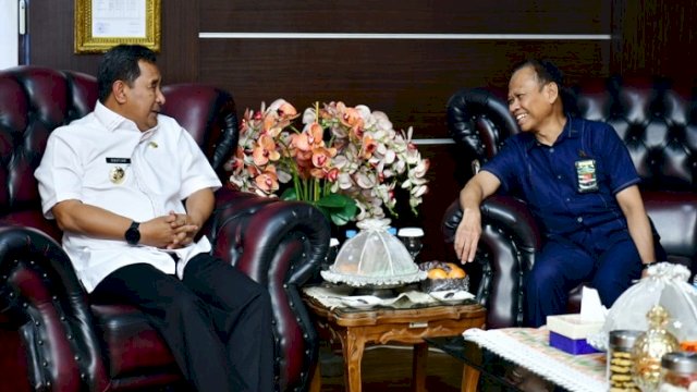 Pj Gubernur Sulsel Silaturahmi ke Ketua Pengadilan Tinggi Agama Makassar