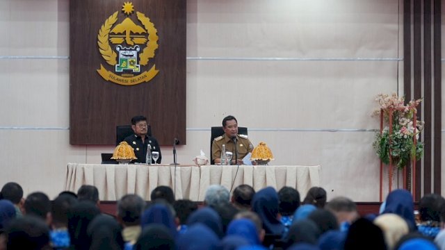 Pj Gubernur Sulsel Kolaborasi Mentan SYL Gerak Cepat Kendalikan Inflasi dan Dampak El Nino
