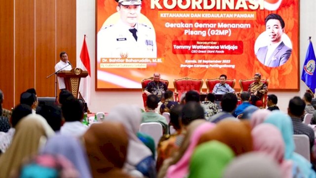 Pentahelix Sulsel Kolaborasi Sukseskan Gerakan Gemar Menanam Pisang