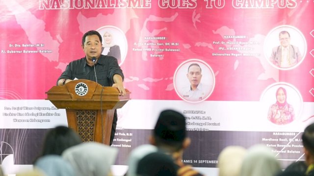 Pj Gubernur Sulsel Kobarkan Semangat Gotong Royong di Kampus UNM