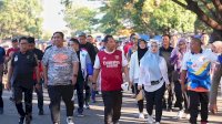 Jalan Sehat di GOR Sudiang, Pj Gubernur Bahtiar: Fasilitas Olahraga Harus Dimaksimalkan