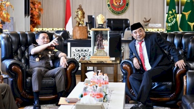 Pj Gubernur Sulsel Minta Kejaksaan Kawal Tahapan Pemilu dan Pilkada