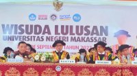 Lepas 1.000 Wisudawan, Rektor UNM Mengajak untuk Tidak Berhenti Belajar