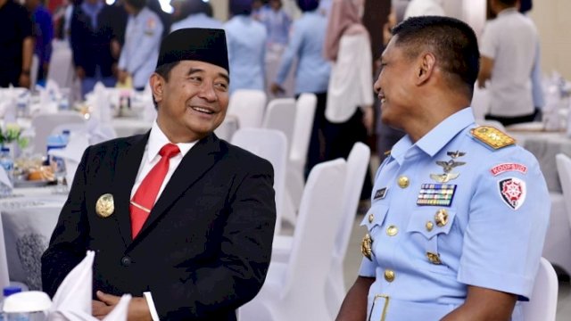 Sertijab Pangkoopsud II Bertepatan Ulang Tahun Marsda Budhi Achmadi, Pj Gubernur Bahtiar Ucapkan Selamat Bertugas
