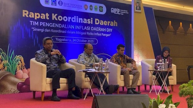 Di Hadapan TPID Yogyakarta, Pj Sekprov Beberkan Strategi Sulsel Sukses Kendalikan Inflasi
