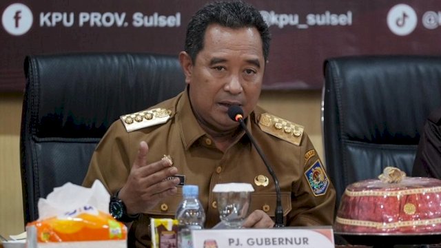 Pj Gubernur Sulsel, Bahtiar Baharuddin.